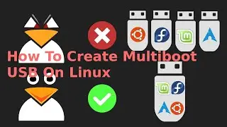 How To Create Multiboot USB On Linux | Put Multiple ISO In One Bootable USB | Ventoy 2020 install