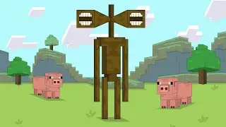 Siren Head in Minecraft Cartoons