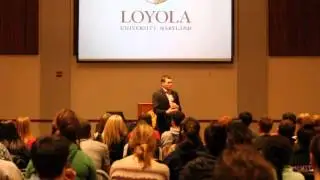Colin Goddard at Loyola University Maryland (Part 2 of 5)