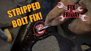 How to Remove a Stripped Bolt with a Welder | Fix It Friday