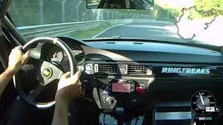 My first session at the Nürburgring (BMW E90 330i race car)