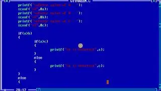 [2020]-Programming in C - Control Structure - Decision Making - Nested If else Practice