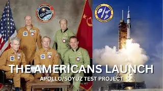 The American Crew Launches | Apollo Soyuz Test Project | July 15 1975