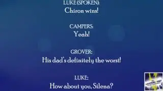 The Campfire Song from The Lightning Thief Musical LYRICS