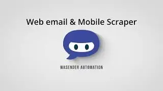 12  Web emaill mobile scraper wasend