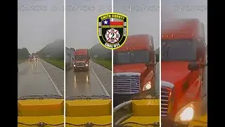 Smith County Firetruck Crash Front View