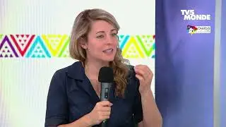 Mélanie Joly à Djerba, sur TV5MONDE