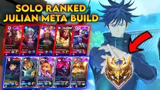 JULIAN META BUILD 2025 – Intense Full Gameplay (Solo Ranked) - Mobile Legends