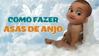 🔴 COMO FAZER ASAS DE ANJO | ASAS DE ANJO PARA ACOMPANHAMENTO MENSAL E NEWBORN 😇
