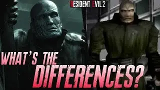 Mr X Resident Evil 2 Remake - (Differences with the Original and Remake of MR X)