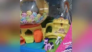 Игровой набор Домик пони с горкой My little pony