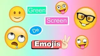 GREEN SCREEN / EMOJIS