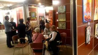 Моя картина на Международной ЭкспАрт-выставке в Москве