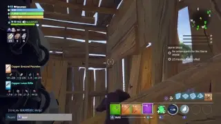 Playing Fortnite save the world