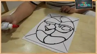 Get Stained Glass Effect with this Easy Painting Technique - Acrylic Line Art