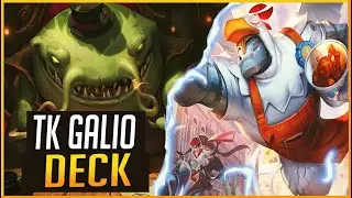 GALIO & TAHM KENCH FORMIDABLE COMBO! TK Galio Deck - Legends of Runeterra 3.03