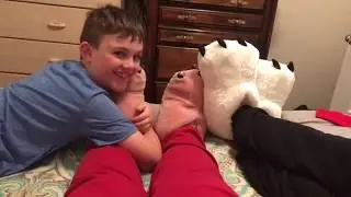 White Bear Feet Slippers