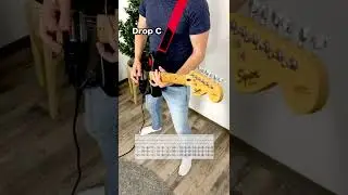 Rammstein - Rosenrot [Guitar Riff with TABS] 