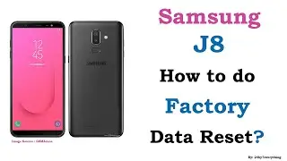 Samsung J8 | How to do Factory Reset | How to do Factory Data Reset | How to Reset Phone | Important