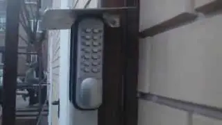 Кодовый замок Gate-Lock установка на калитку