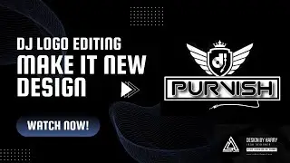 DJ LOGO EDITING|@design_by_harry |#video