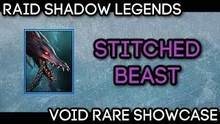 STITCHED BEAST - Rare Gem With 100% Turn Meter DECREASE (Champion Showcase) | RAID: Shadow Legends