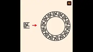 Repeat A Shape Along A Path in Illustrator Using Pattern Brushes 