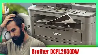 Brother Monochrome Laser Printer, Compact Multifunction Printer and Copier, DCPL2550DW REVIEW
