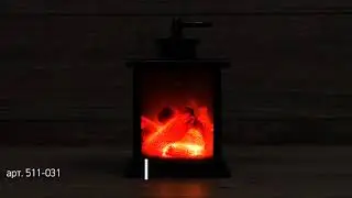 Светодиодный камин «Кантри» NEON NIGHT с эффектом живого огня, артикул 511 031