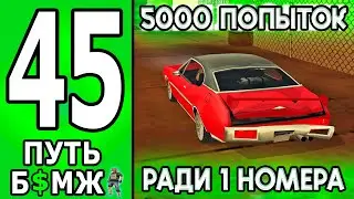 ПОТРАТИЛ 1КК НА ЛОВЛЮ НОМЕРОВ И ВОТ ЧТО ПОЛУЧИЛОСЬ! ПУТЬ БОМЖА В ГТА САМП НА ТРИНИТИ РП #45