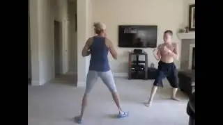Mom Son Wrestling
