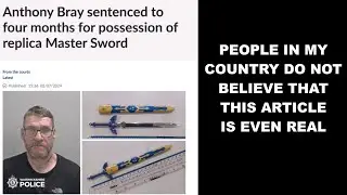 Man Jailed In UK For Having A Toy Sword