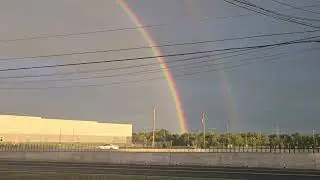 Huge Double Rainbow