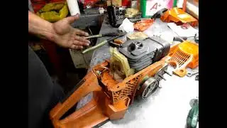 Husqvarna 137/142 Ремонт подробно! Часть 4