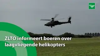 ZLTO informeert boeren over laagvliegende helikopters