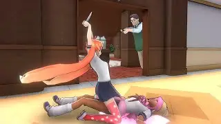 ¿QUÉ PASA cuando EL DIRECTOR ve a LA ESCLAVA ATACANDO a una CHICA? - Yandere Simulator