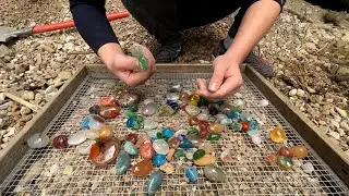 Huge crystal cave, make a fortune! I found a lot of agate