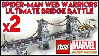Double Web Warriors Ultimate Bridge Battle! | LEGO MARVEL 76057