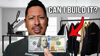 Starting A Clothing Brand In 7 Days With $100 (Using A.I.)