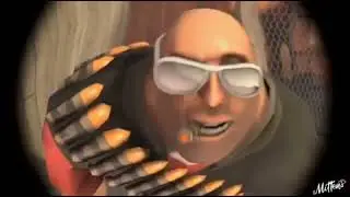 Heavy stares at you and raps menacingly