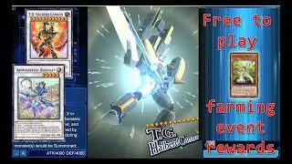 How to summon T.G. HALBERD CANNON with Free to PLAY deck to get event missions Rewards