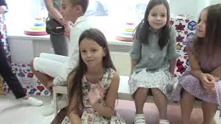 Junior fashion week. Виолетта участвует в рекламе детского бренда Miracle Me.