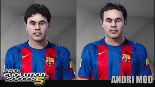 PES 2021 - FREE DOWNLOAD INIESTA FACE
