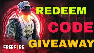 FREE FIRE REDDEM CODE GIVEAWAY🎁✨| REDDEM CODE GIVEAWAY🎁✨| #freefire #tondegamer #fflive #freefiremax