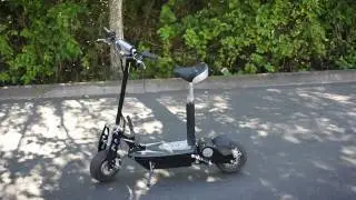 X-Treme Electric Scooter Model X-600 Foldable With 600 Watts, 3 Batteries & 20 MPH