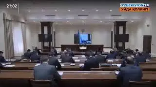 Perizden karantinni yumshatish haqida vedio kamfirinsiya utkazdi