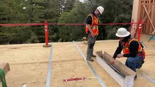 SlopeShield Plus SA Ease of Installation over CLT