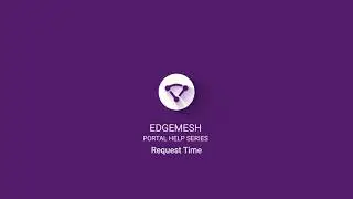 Edgemesh Portal Help Series: Request Time