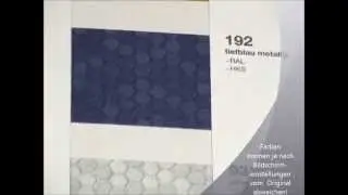 Farbkarte Orafol® ORACAL 975 Premium Wrapping Cast Strukturfolie - Folie statt Lack - Folierung