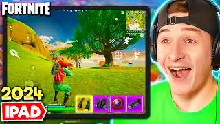 FORTNITE MOBILE ON M4 IPAD PRO! 120FPS - Chapter 5 Season 4